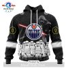 Personalized NHL Edmonton Oilers 2024 Star Wars Yoda Hoodie
