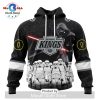 Personalized NHL Los Angeles Kings 2024 Star Wars Yoda Hoodie