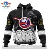 Personalized NHL New York Islanders 2024 Star Wars Yoda Hoodie