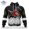 Personalized NHL Ottawa Senators 2024 Star Wars Yoda Hoodie
