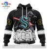 Personalized NHL Seattle Kraken 2024 Star Wars Yoda Hoodie