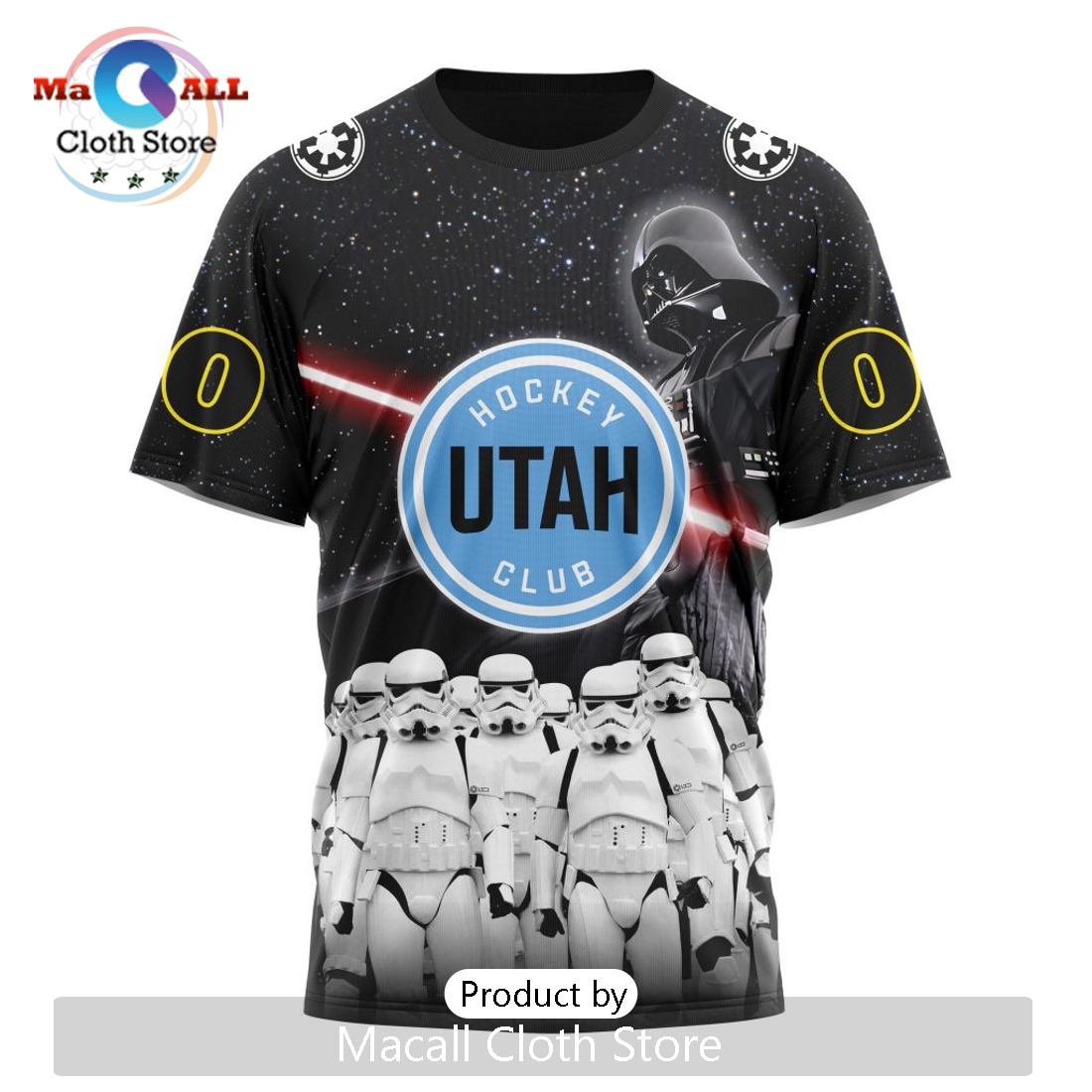 Personalized NHL Utah Hockey Club 2024 Star Wars Hoodie