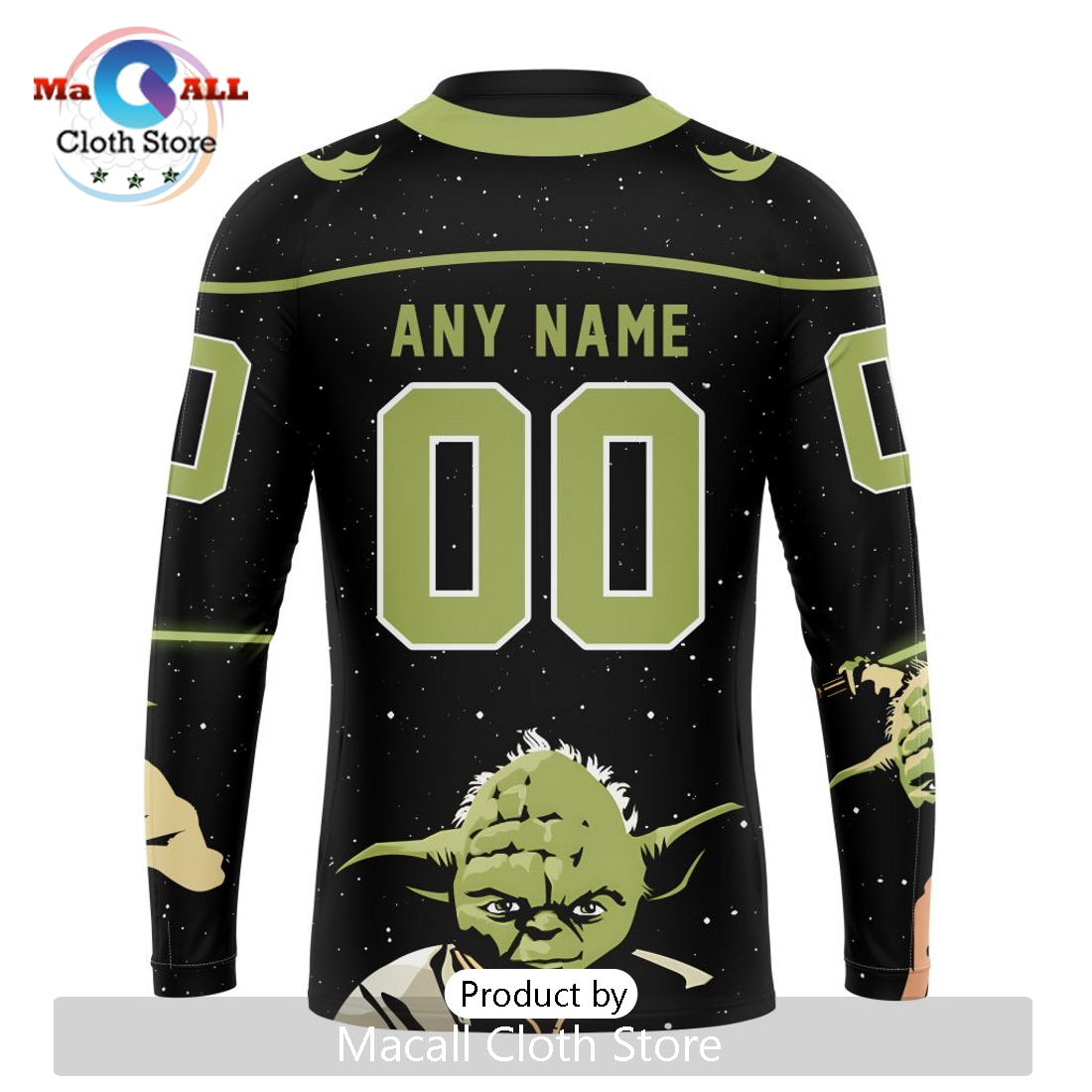 Personalized NHL Utah Hockey Club 2024 Star Wars Yoda Hoodie