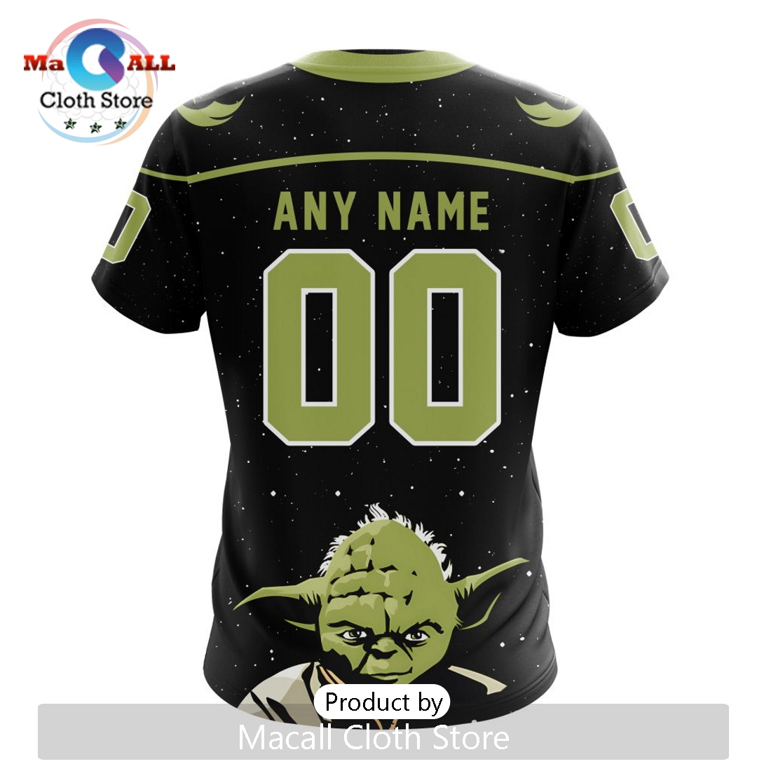 Personalized NHL Vancouver Canucks 2024 Star Wars Yoda Hoodie