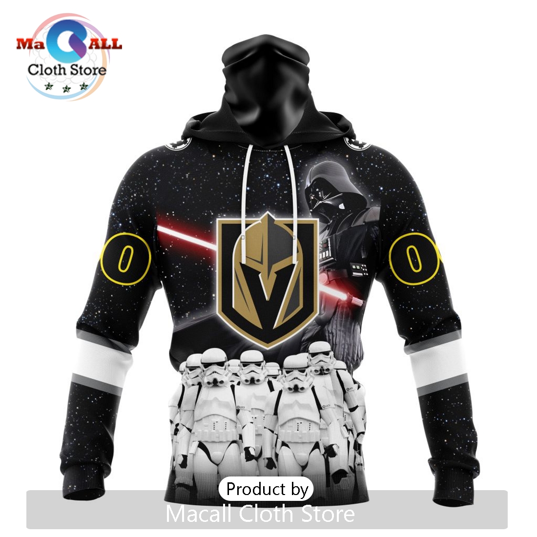 Personalized NHL Vegas Golden Knights 2024 Star Wars Hoodie