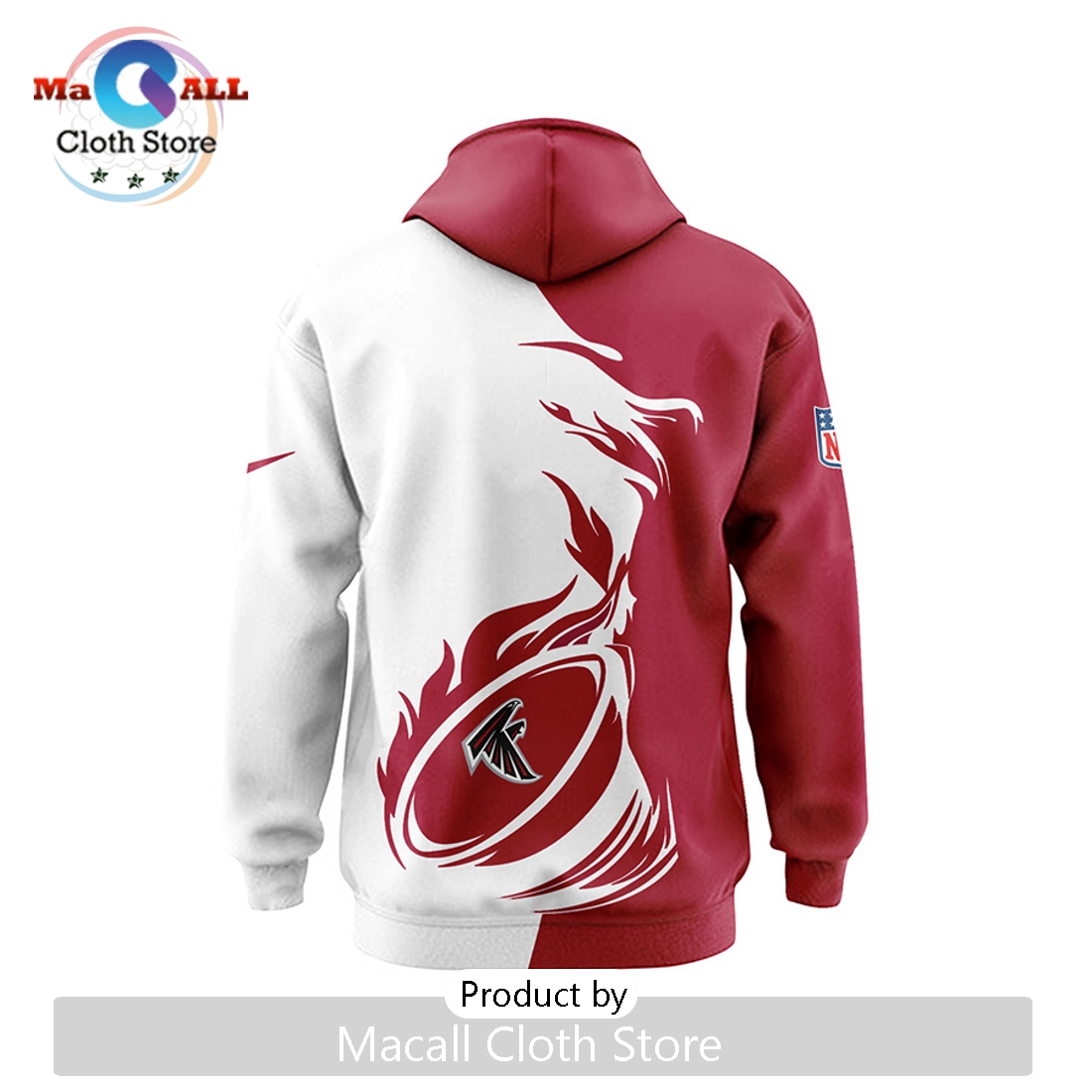 NFL Atlanta Falcons Luxury Pullover Hoodie