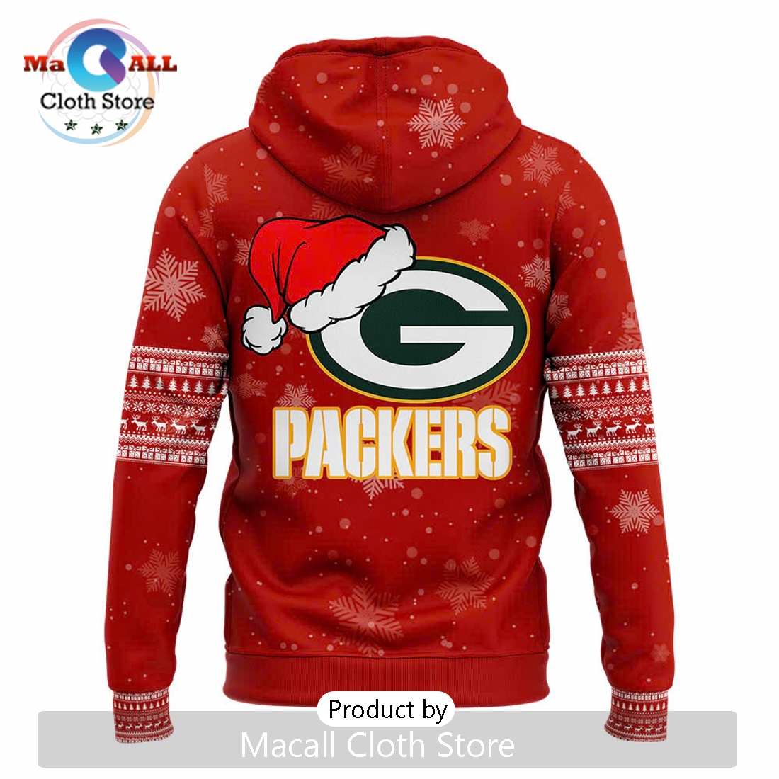 NFL Green Bay Packers 2024 Merry Christmas Hoodie