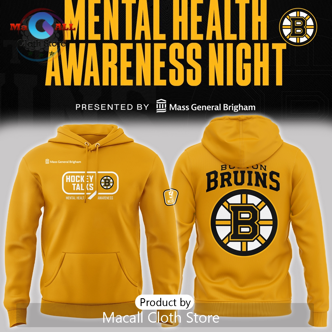 New Hockey Talks Night Boston Bruins Hoodie 3D New Hockey Talks Night Boston Bruins Hoodie 3D