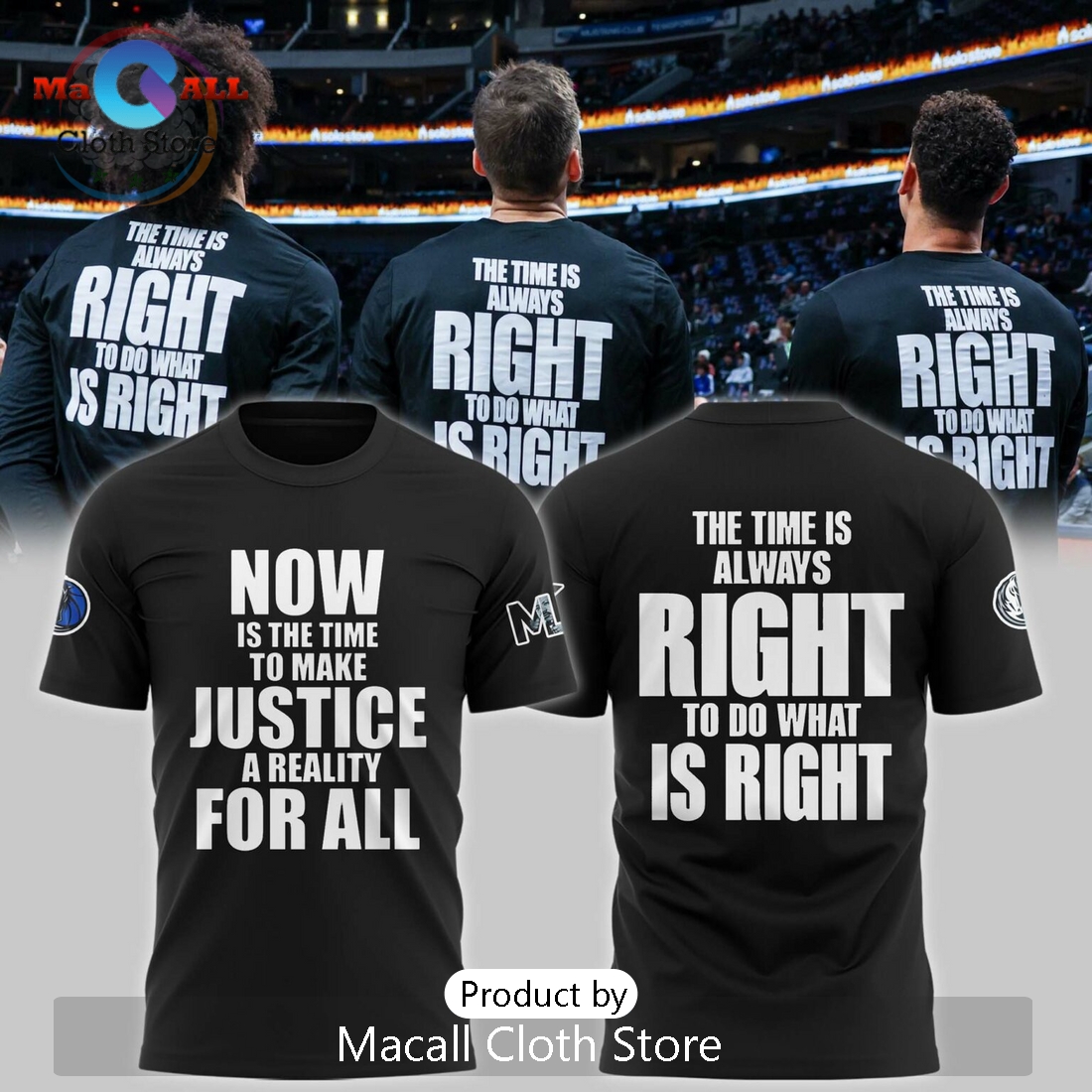Dallas Mavericks x 2025 Martin Luther King Day Hoodie 3D Dallas Mavericks x 2025 Martin Luther King Day Hoodie 3D