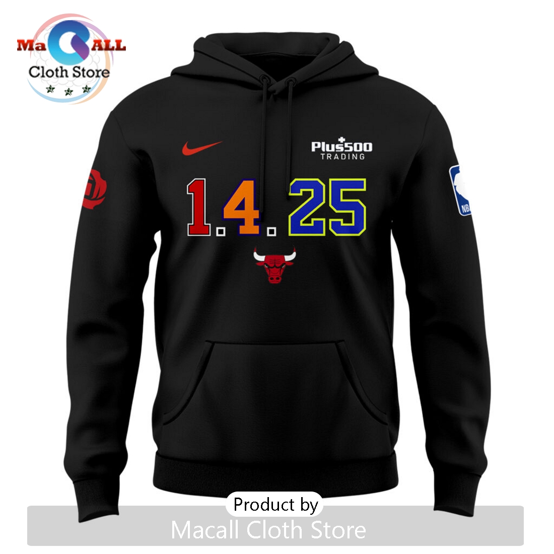 1.4.25 Derrick Rose Chicago Bulls Hoodie 3D