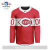 MLB Atlanta Braves Nike Custom Hockey Jersey