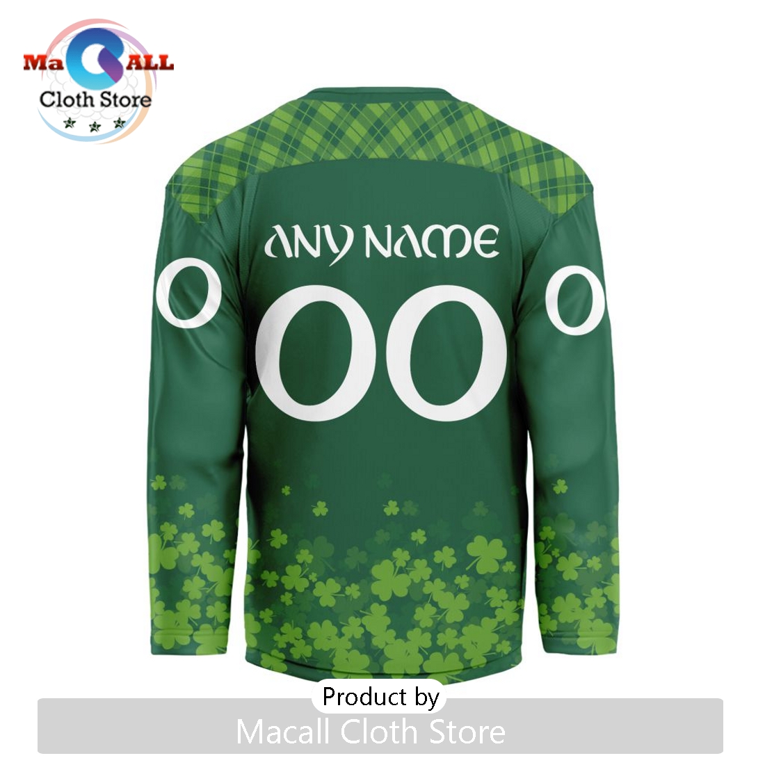 NHL Anaheim Ducks Limited For St.Patrick’s Day V-shaped Hockey Jersey