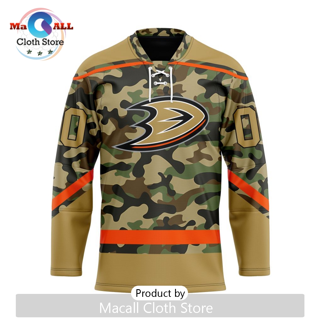 NHL Anaheim Ducks Special Camo Nike Hockey Jersey