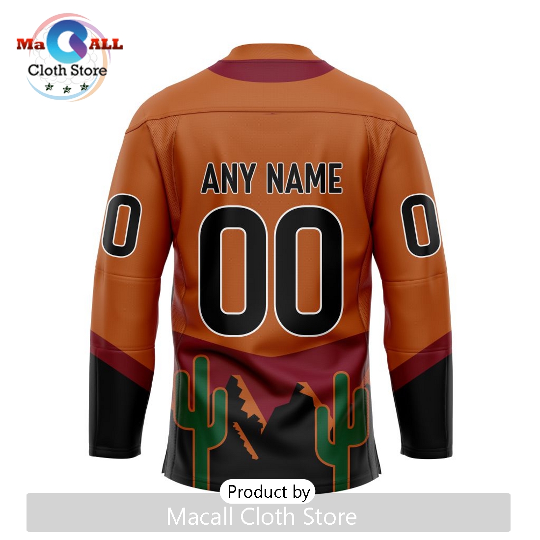 NHL Arizona Coyotes Custom Reverse Retro Hockey Jersey