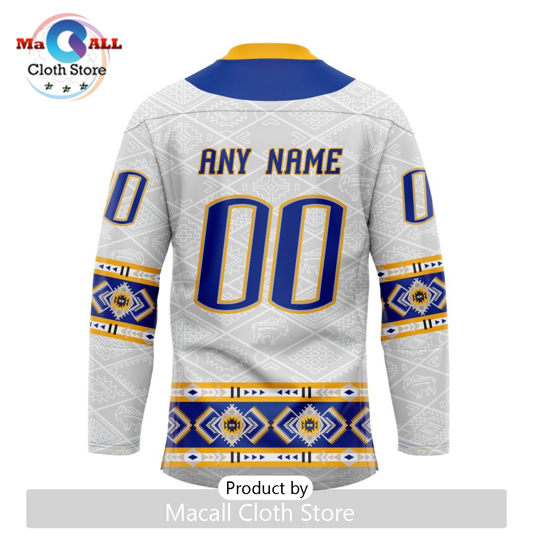 NHL Buffalo Sabres Custom Native Nike Hockey Jersey