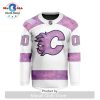 NHL Calgary Flames Custom Home Mix Away Hockey Jersey