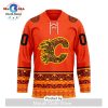 NHL Carolina Hurricanes Custom Camo Honoring Veterans Hockey Jersey
