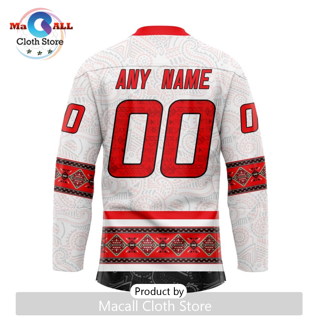 NHL Carolina Hurricanes Custom Native Nike Hockey Jersey