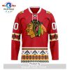 NHL Chicago Blackhawks Limited For St.Patrick’s Day V-shaped Hockey Jersey