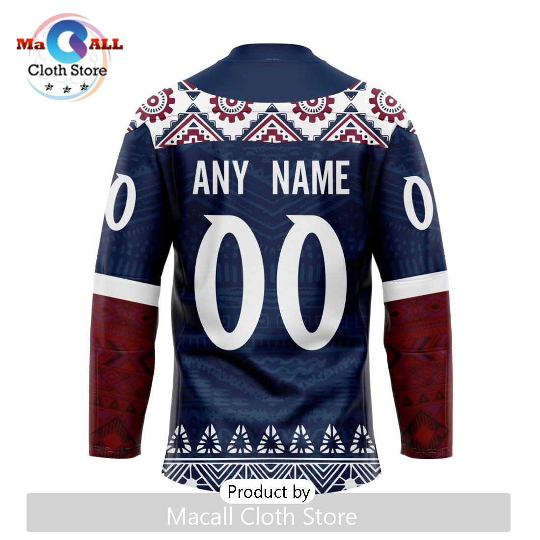 NHL Colorado Avalanche Custom Native Nike Hockey Jersey