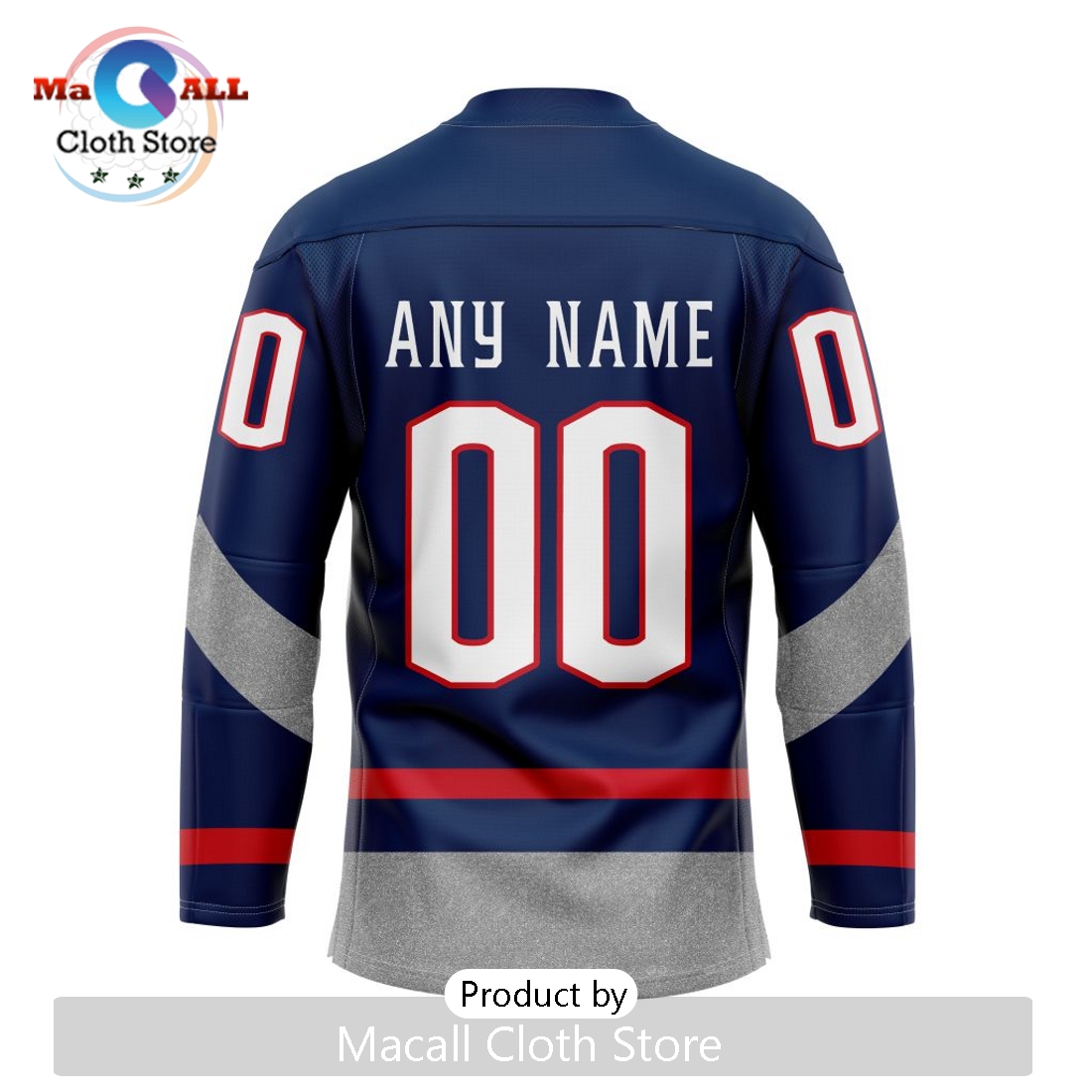 NHL Columbus Blue Jackets Custom 2025 Stadium Series Lace Hockey Jersey