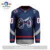 NHL Columbus Blue Jackets Custom 2025 Stadium Series Lace Hockey Jersey