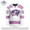 NHL Columbus Blue Jackets Limited For St.Patrick’s Day V-shaped Hockey Jersey