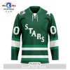 NHL Columbus Blue Jackets Limited For St.Patrick’s Day V-shaped Hockey Jersey
