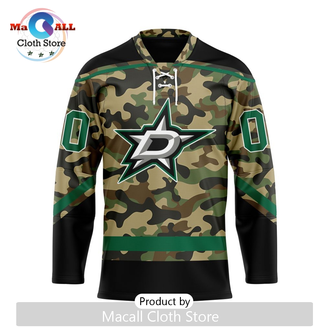 NHL Dallas Stars Special Camo Nike Hockey Jersey