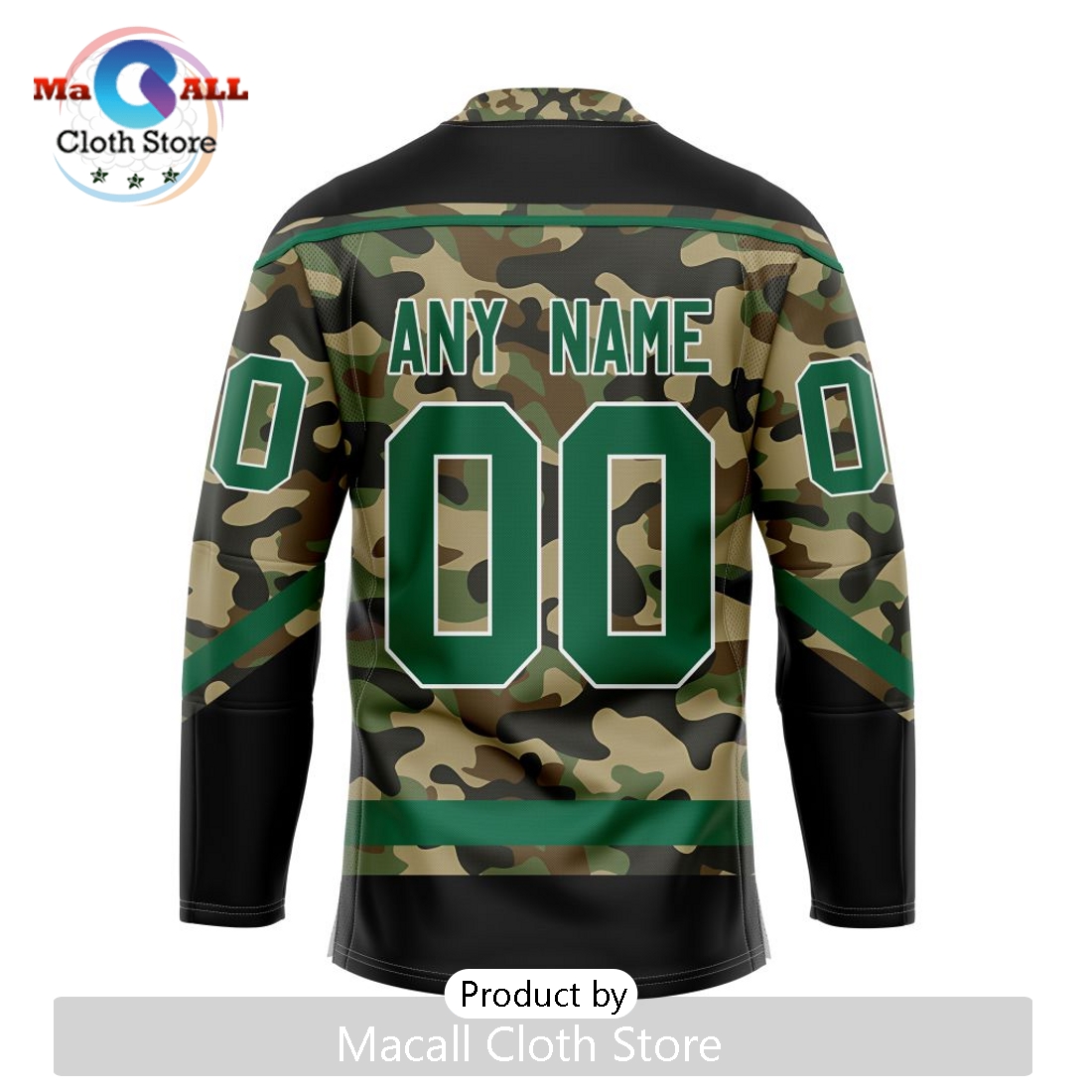 NHL Dallas Stars Special Camo Nike Hockey Jersey