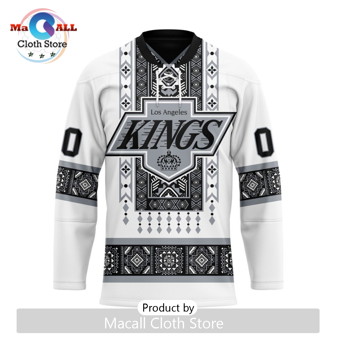 NHL Los Angeles Kings Custom Native Nike Hockey Jersey