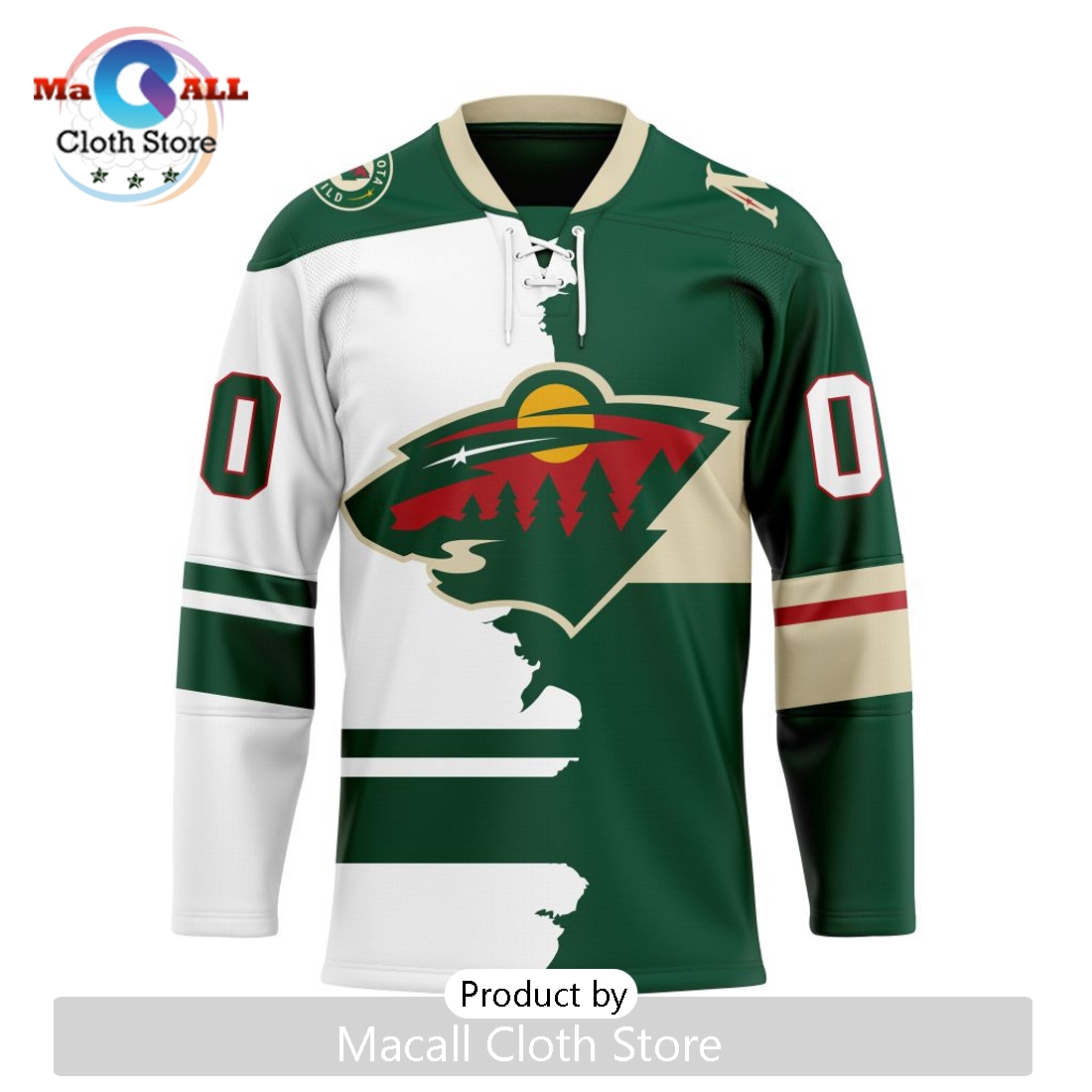 NHL Minnesota Wild Custom Home Mix Away Hockey Jersey NHL Minnesota Wild Custom Home Mix Away Hockey Jersey
