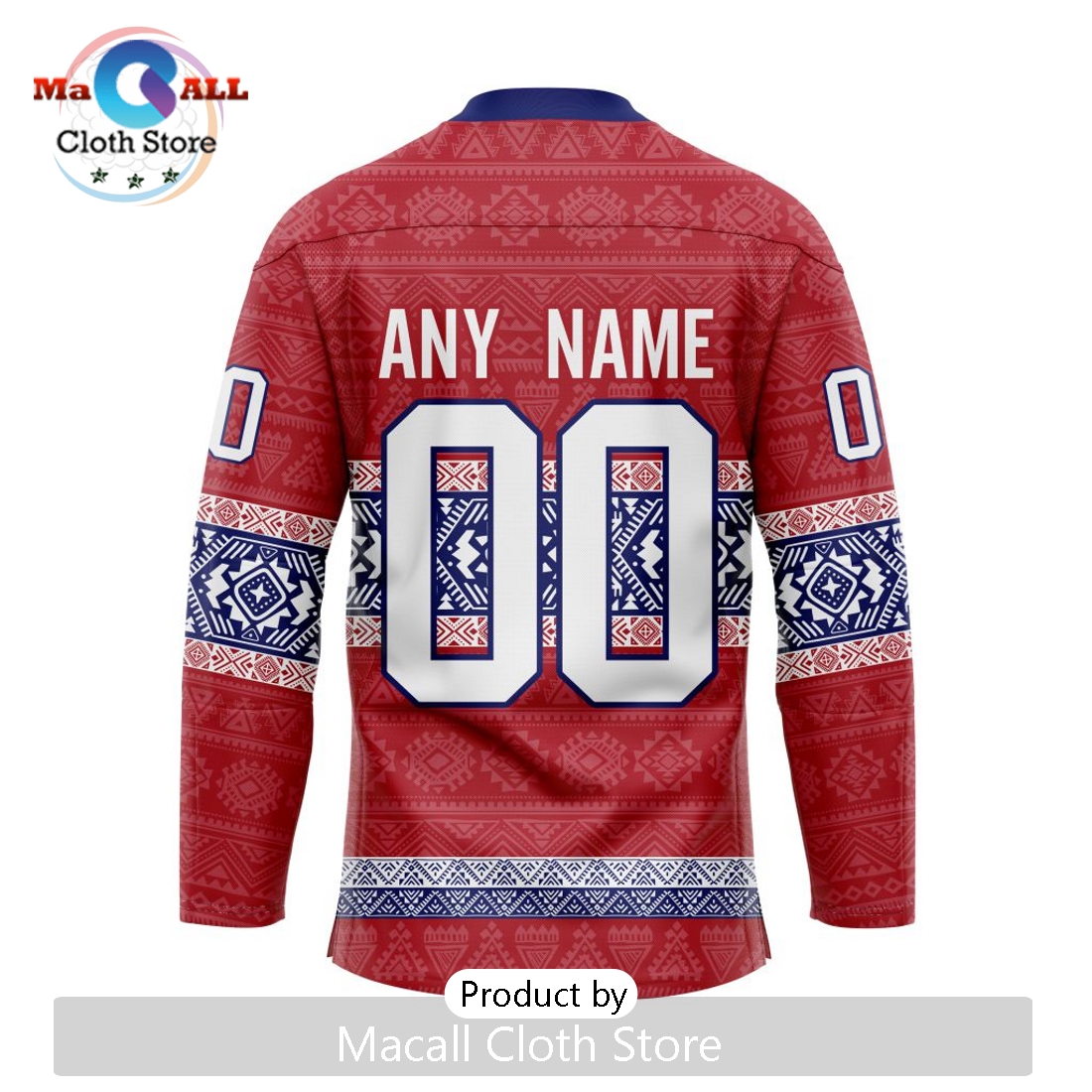 NHL Montreal Canadiens Custom Native Nike Hockey Jersey