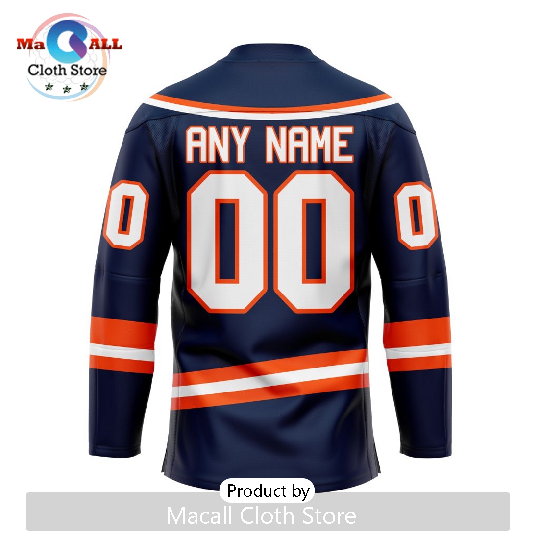 NHL New York Islanders Custom Reverse Retro Hockey Jersey