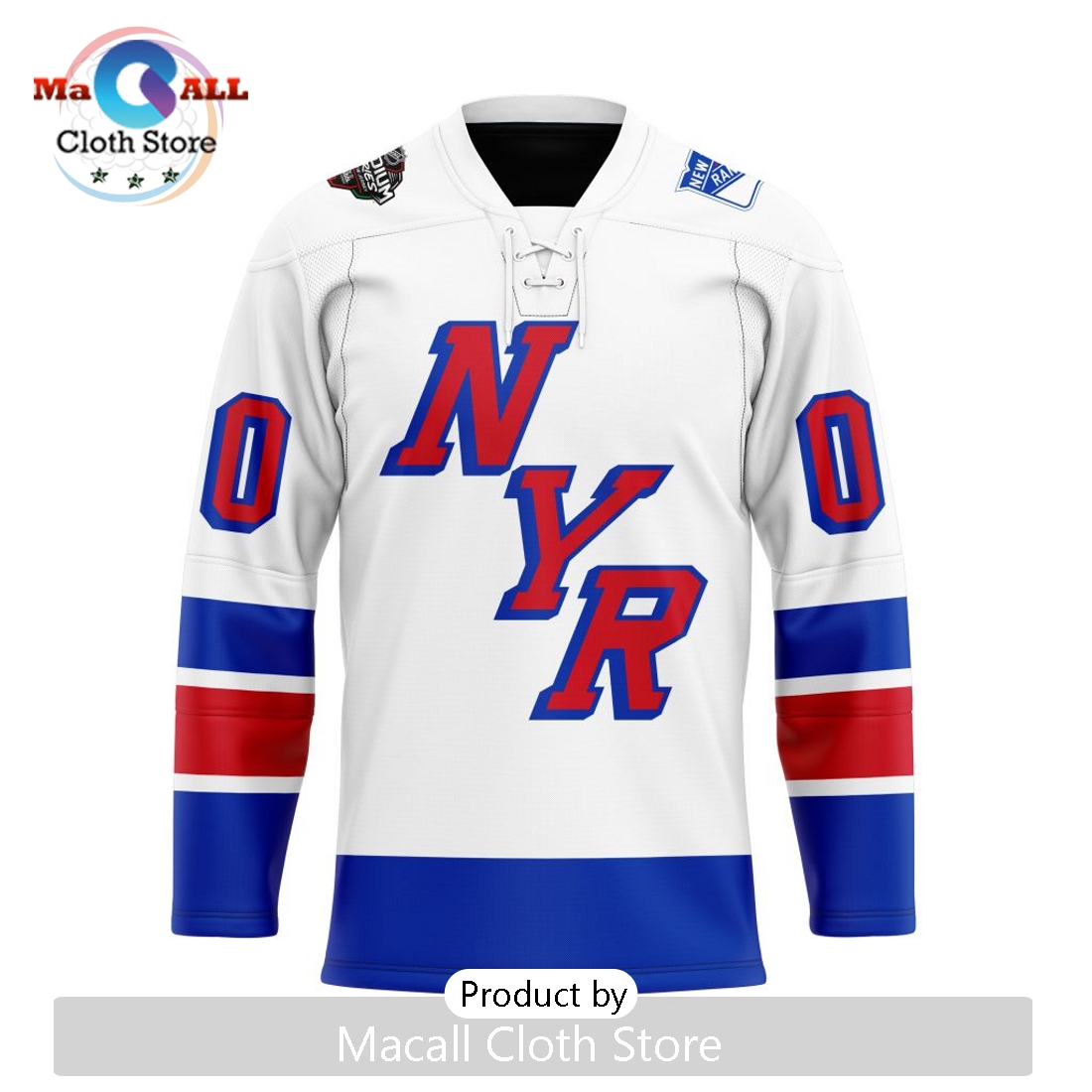 NHL New York Rangers Custom 2024 Stadium Series Hockey Jersey