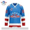 PWHL New York Sirens Custom 2024-2025 Away V-shaped Hockey Jersey