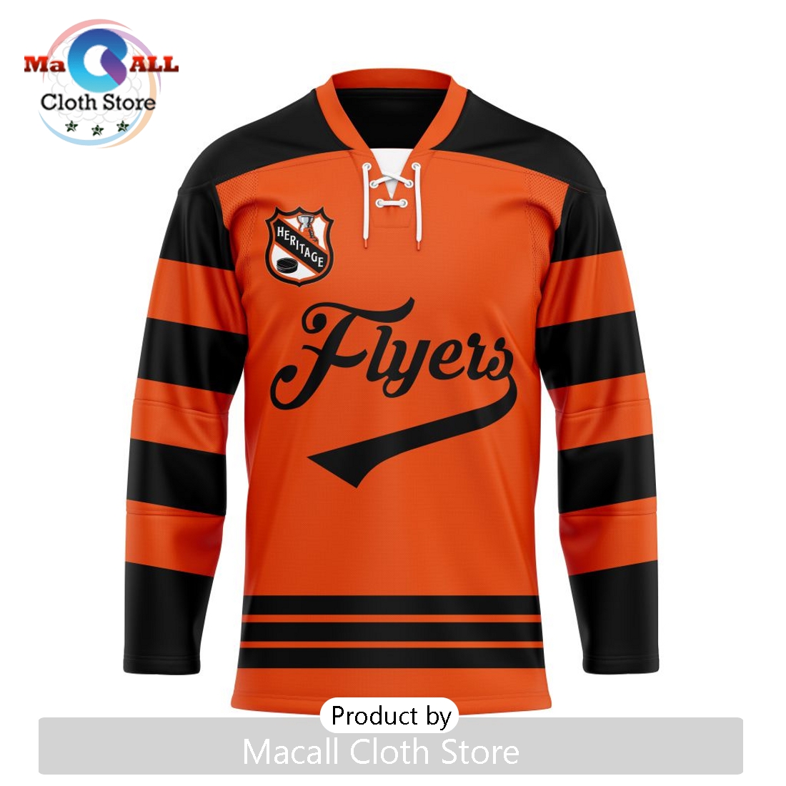 NHL Philadelphia Flyers Custom Heritage New Hockey Jersey