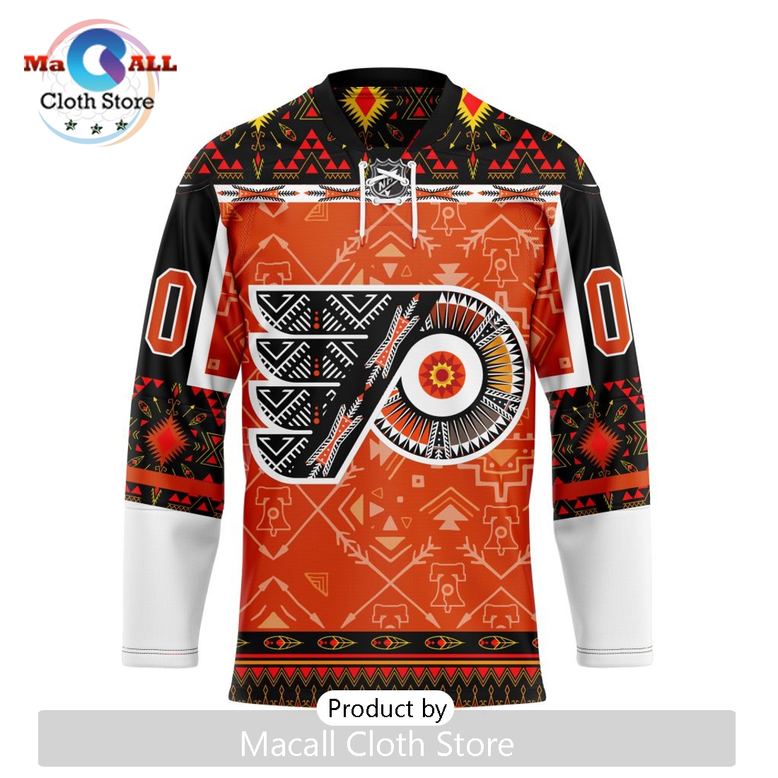 NHL Philadelphia Flyers Custom Native Nike Hockey Jersey