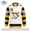 NHL Pittsburgh Penguins Custom Camo Honoring Veterans Hockey Jersey