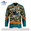 NHL San Jose Sharks Custom Reverse Retro Hockey Jersey