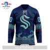 NHL Seattle Kraken Custom Heritage New Hockey Jersey