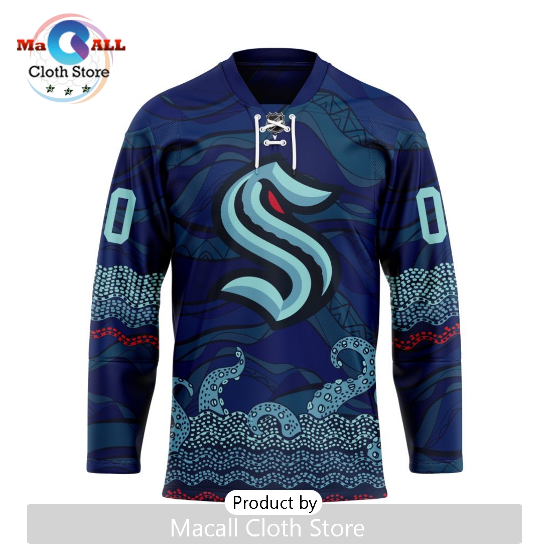 NHL Seattle Kraken Custom Native Nike Hockey Jersey