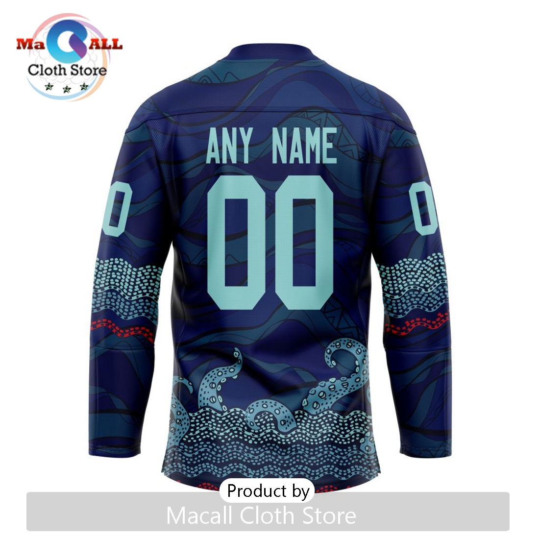 NHL Seattle Kraken Custom Native Nike Hockey Jersey