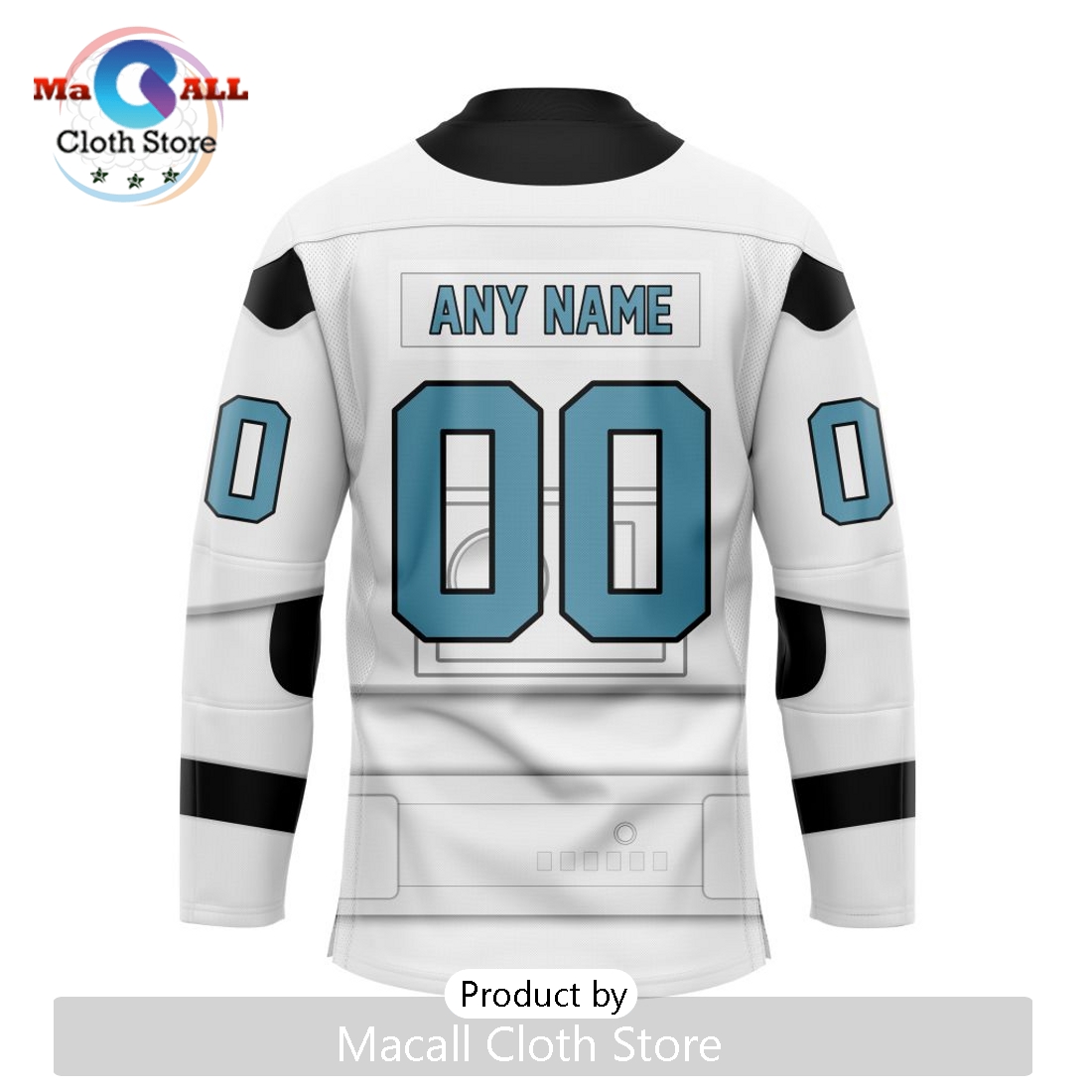 NHL Seattle Kraken Custom Star Wars Stormtrooper Hockey Jersey