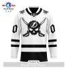 NHL Tampa Bay Lightning Custom Hockey Fights Cancer V-shaped Hockey Jersey
