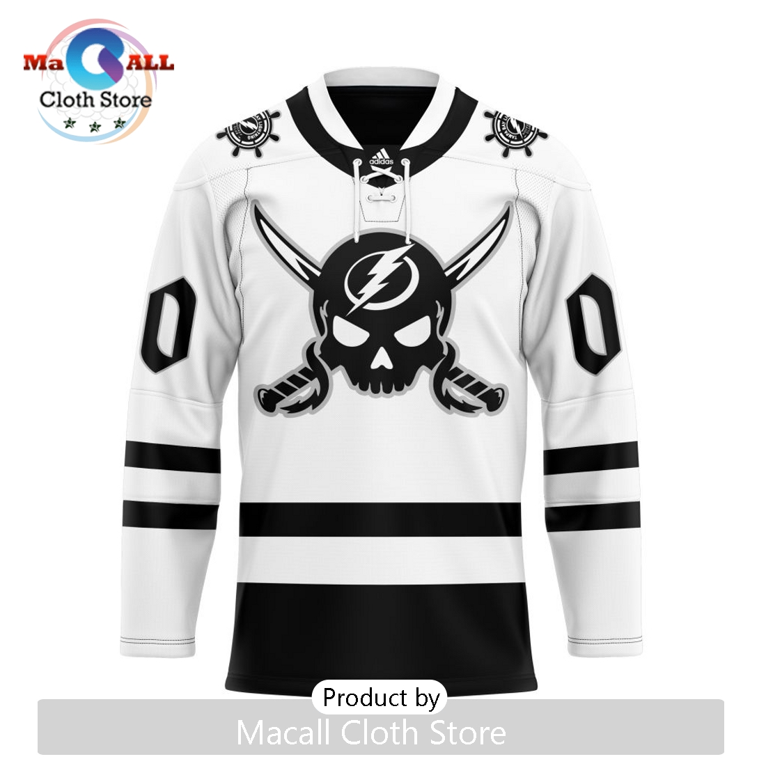 NHL Tampa Bay Lightning Custom 2024 Gasparilla Hockey Jersey