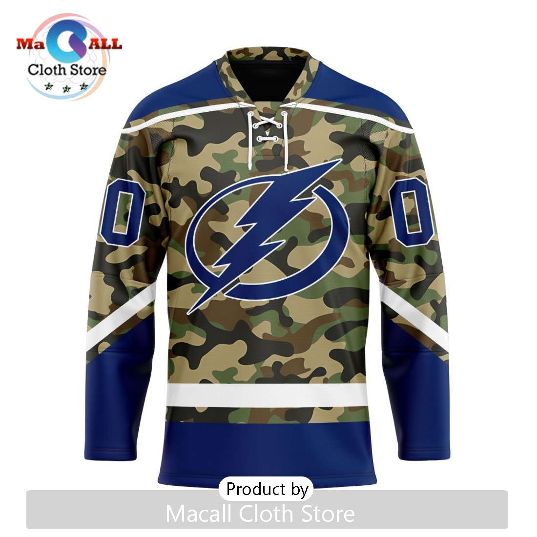 NHL Tampa Bay Lightning Special Camo Nike Hockey Jersey