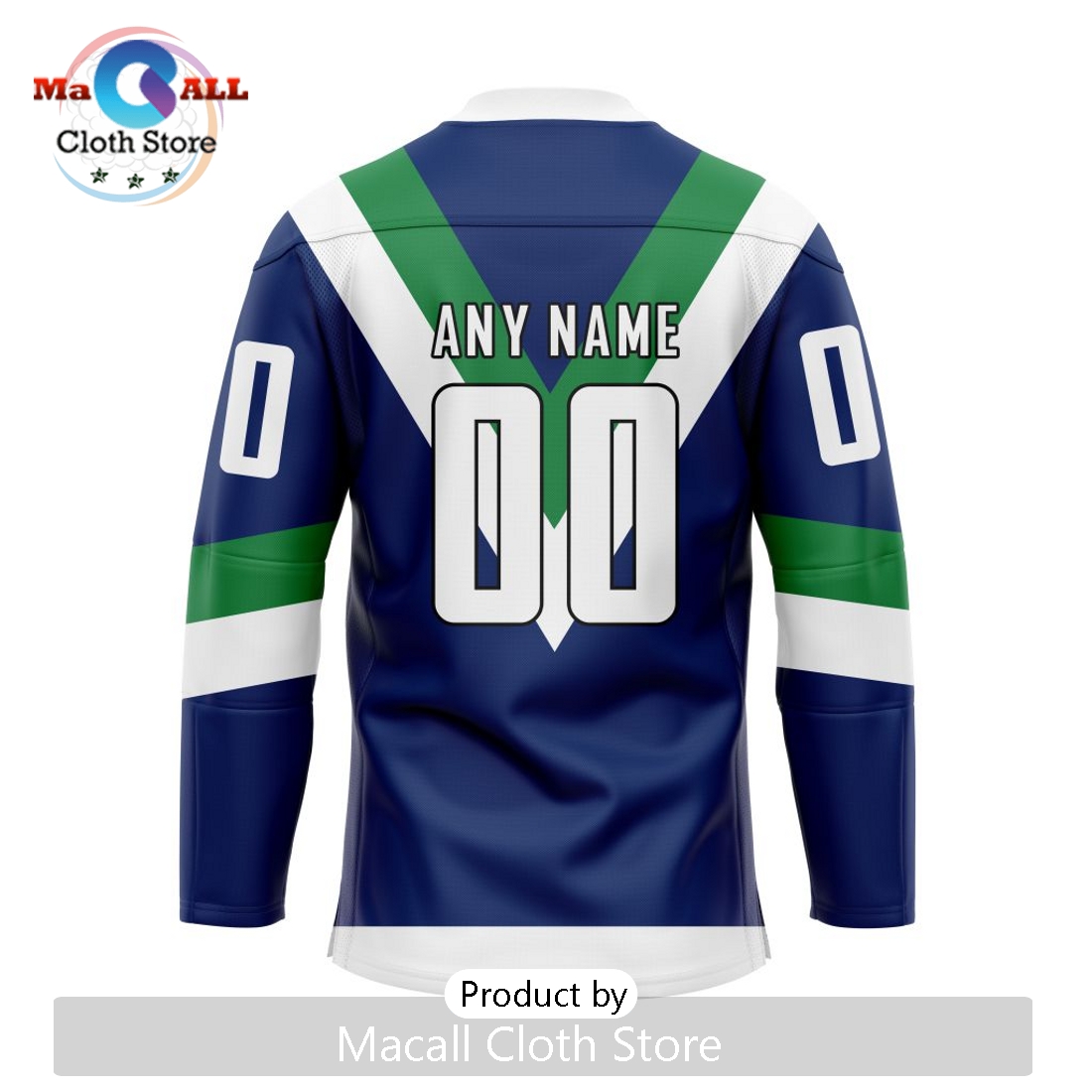 NHL Vancouver Canucks Custom Heritage New Hockey Jersey
