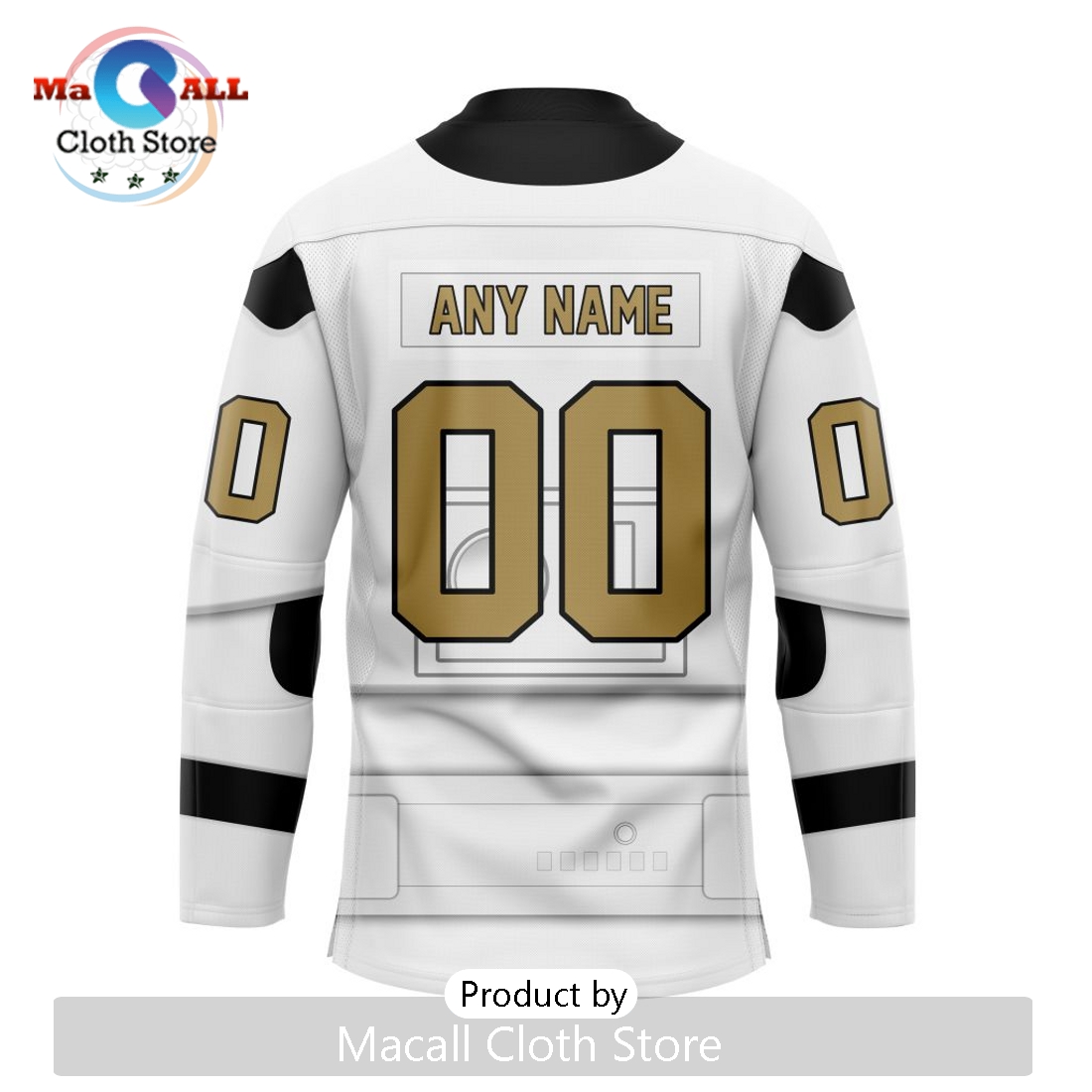 NHL Vegas Golden Knights Custom Star Wars Stormtrooper Hockey Jersey