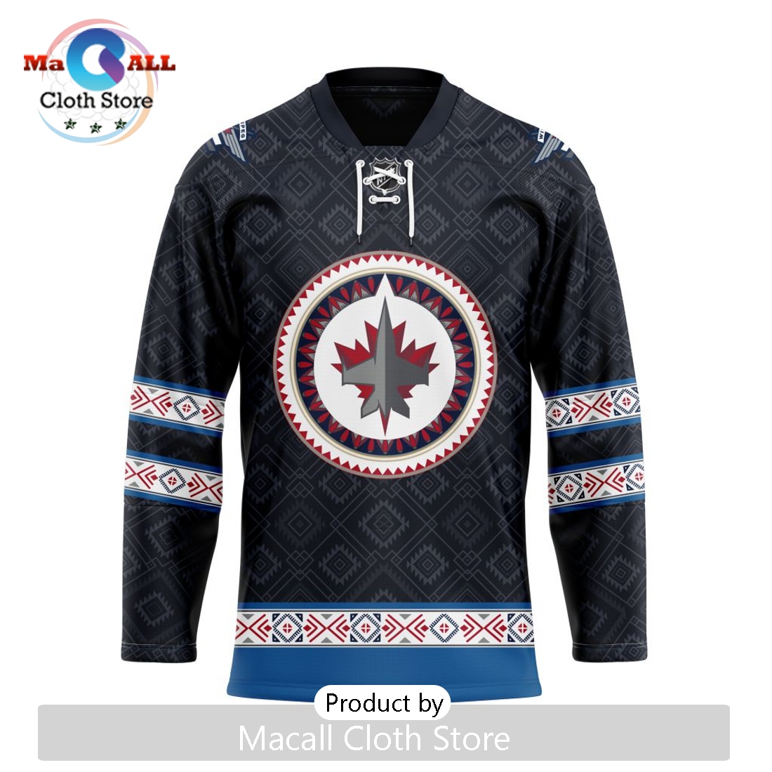 NHL Winnipeg Jets Custom Native Nike Hockey Jersey
